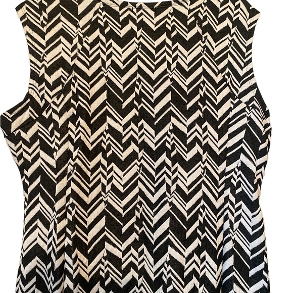 True Envy Black and White  Sleeveless Dress - Picture 4 of 12